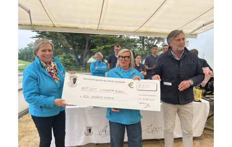 ACS LEUCÉMIE ESPOIR: 76 PARTICIPANTS BRAVENT LA PLUIE BATTANTE POUR L’ACS LEUCÉMIE.